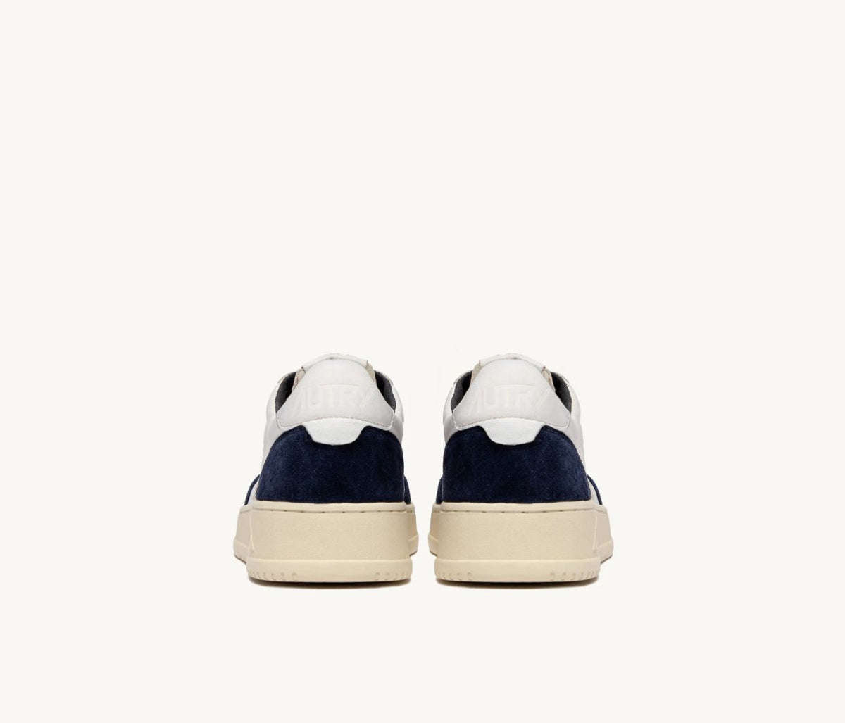 Autry Medalist Low — Bianco / Blu