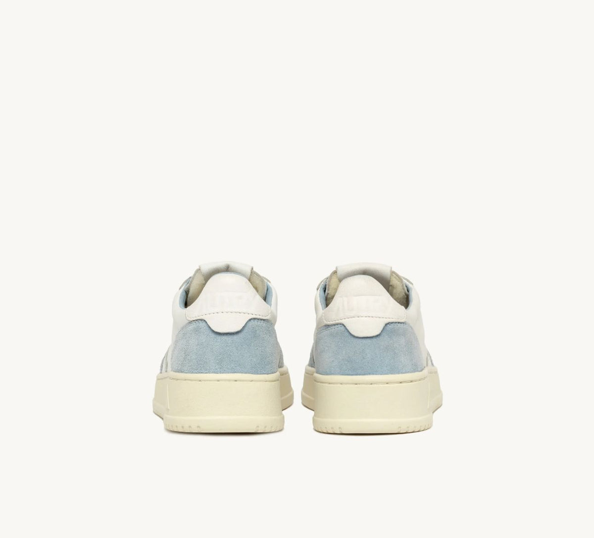 Autry Medalist Low — Bianco / Azzurro