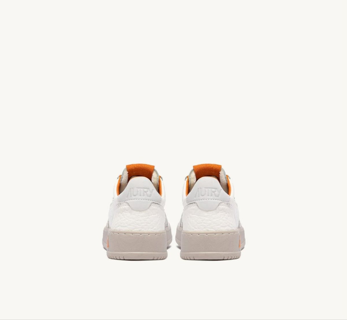 AUTRY SNEAKERS SNEAKERS MEDALIST LOW IN PELLE SAND E PUMPKIN